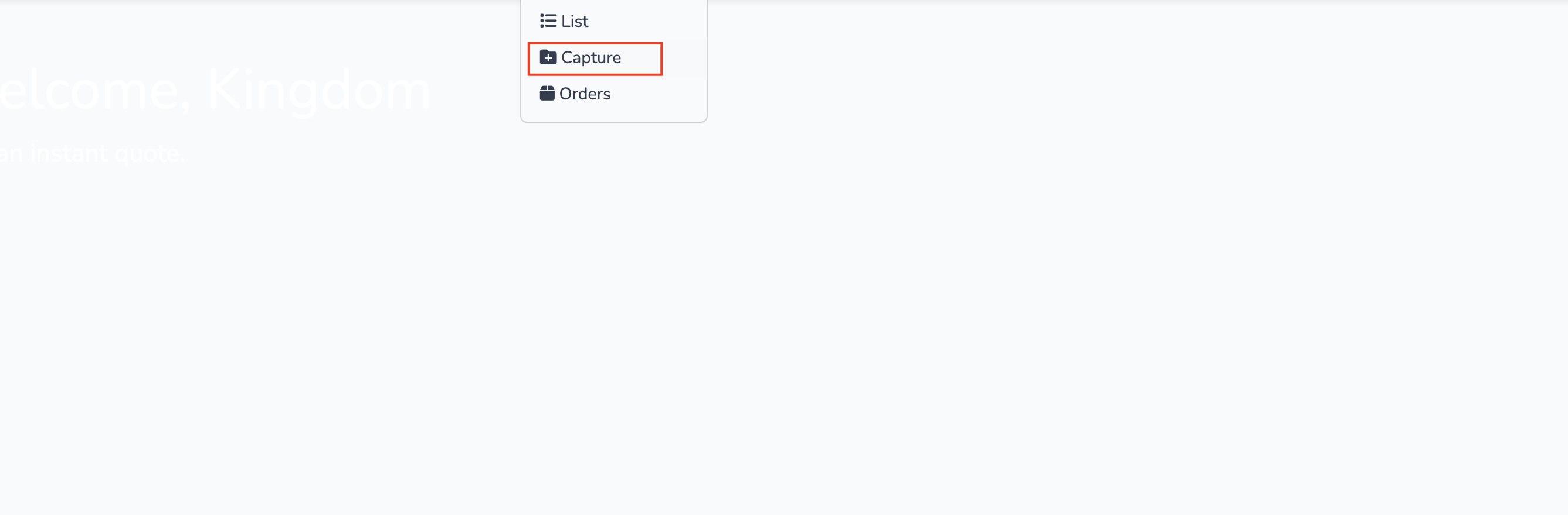 Open ecommerce integration capture